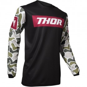 Motocross/MTB Trøje Thor Pulse Fire N001 2020 Langærmet